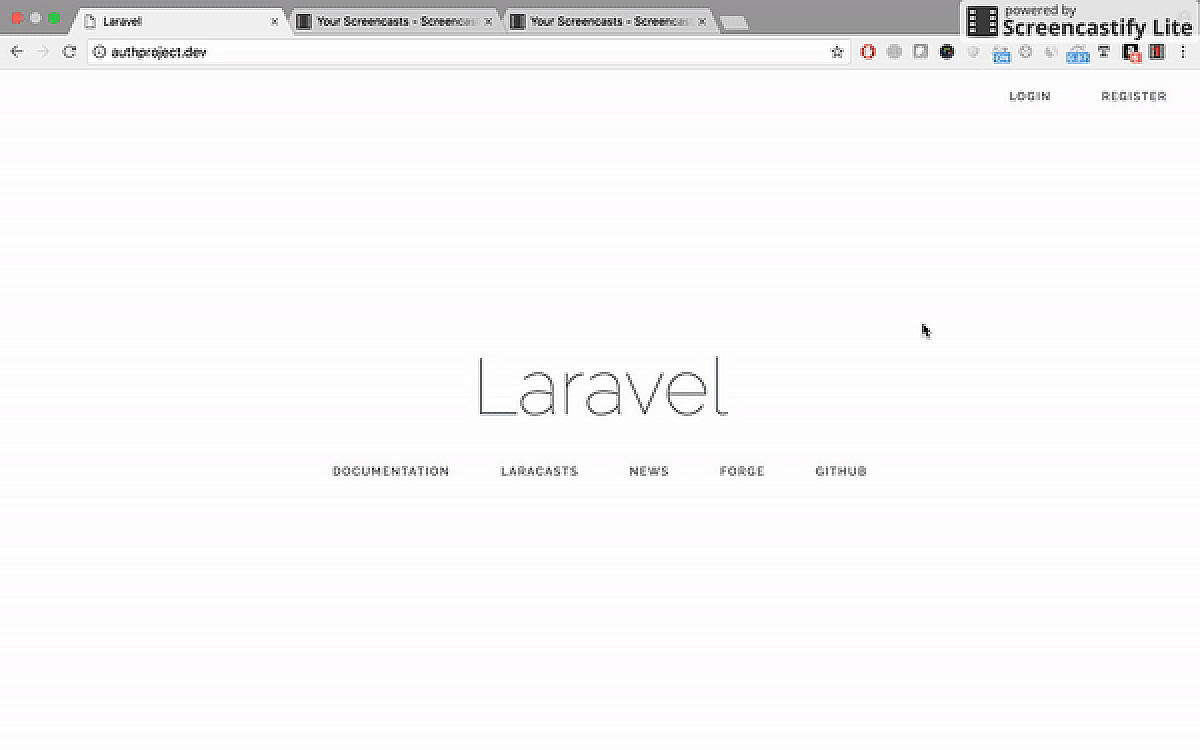 User Role based Authentication and Access Control in Laravel