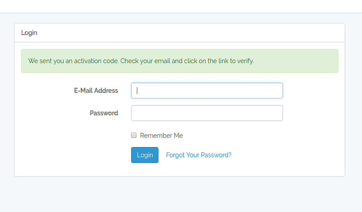 User email verification and account activation in Laravel 5.6