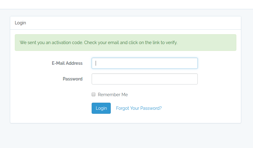 send-activation-link-to-email-laravel