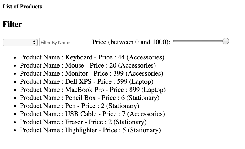 combining multiple filters VueJS