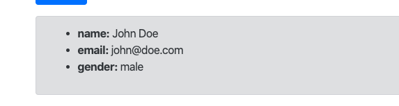 VueJS radio button bindings example
