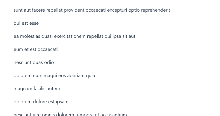 loop through result rest api vuejs