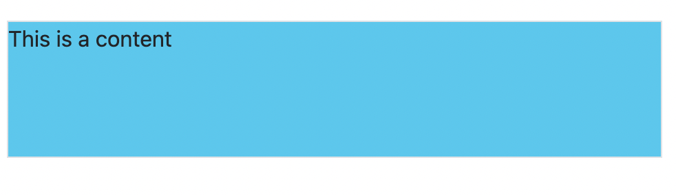 div with content without vertically aligned